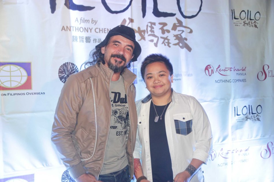Daryl Shy(The Voice) and Aiza Seguera at the ILO ILO premiere at the Newport Performing Arts Theater, Resort’s World Manila last December 2, 2013. Daryl Shy also performs at BAR 360 in Resort’s World Manila. Photo by Jude Bautista