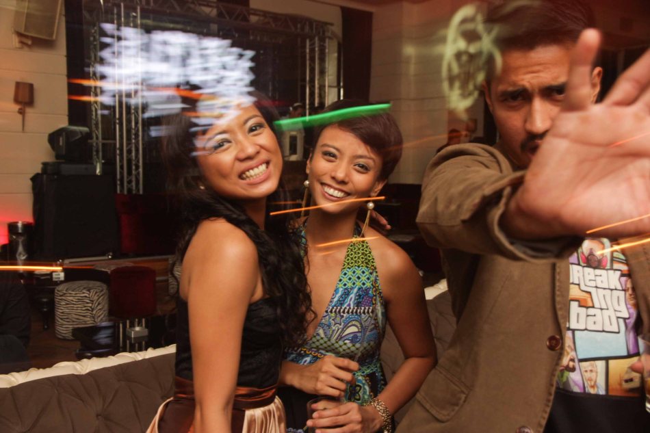 from left: Martha Comia, Tara Cabaero and RK Bagatsing at the ILO ILO SLUMBER PARTY in OPUS last December 2, 2013. Catch the CANNES and Golden Horse award winning film ILO ILO in Philippine theaters NOW. Photo by Jude Bautista