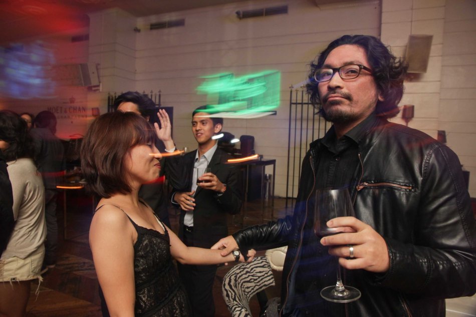 Award winning filmmakers Sari Dalena and Keith Sicat at the ILO ILO SLUMBER PARTY in OPUS last December 2, 2013. Catch the CANNES and Golden Horse award winning film ILO ILO in Philippine theaters NOW. Photo by Jude Bautista