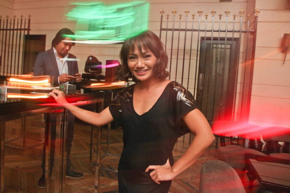 Angeli Bayani at the ILO ILO SLUMBER PARTY in OPUS last December 2, 2013. Catch the CANNES and Golden Horse award winning film ILO ILO in Philippine theaters NOW. Photo by Jude Bautista