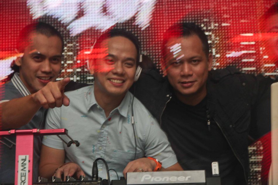 Man of the Hour: (center)DJ Villaruz made them dance all night. Photo taken at the ILO ILO SLUMBER PARTY in OPUS last December 2, 2013. Catch the CANNES and Golden Horse award winning film ILO ILO in Philippine theaters NOW. Photo by Jude Bautista