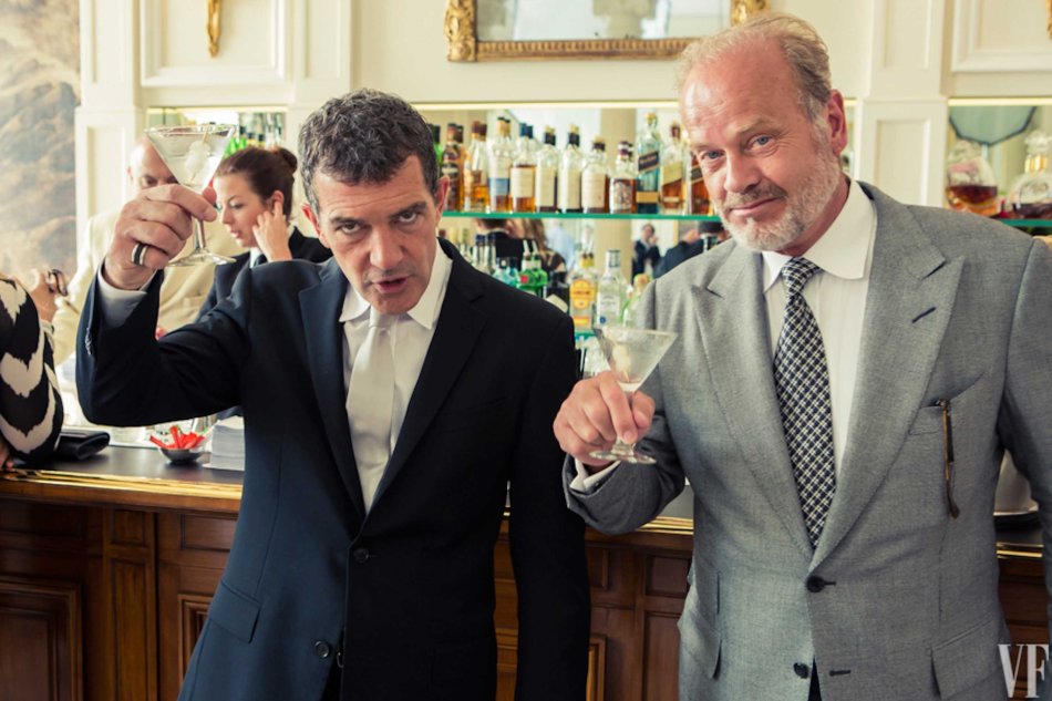 Antonio Banderas and Kelsey Grammer toast their casting. Photo from Vanity Fair shoot. Catch EXPENDABLES3 in Resort’s World Manila, Eastwood Mall and Lucky Chinatown Mall.