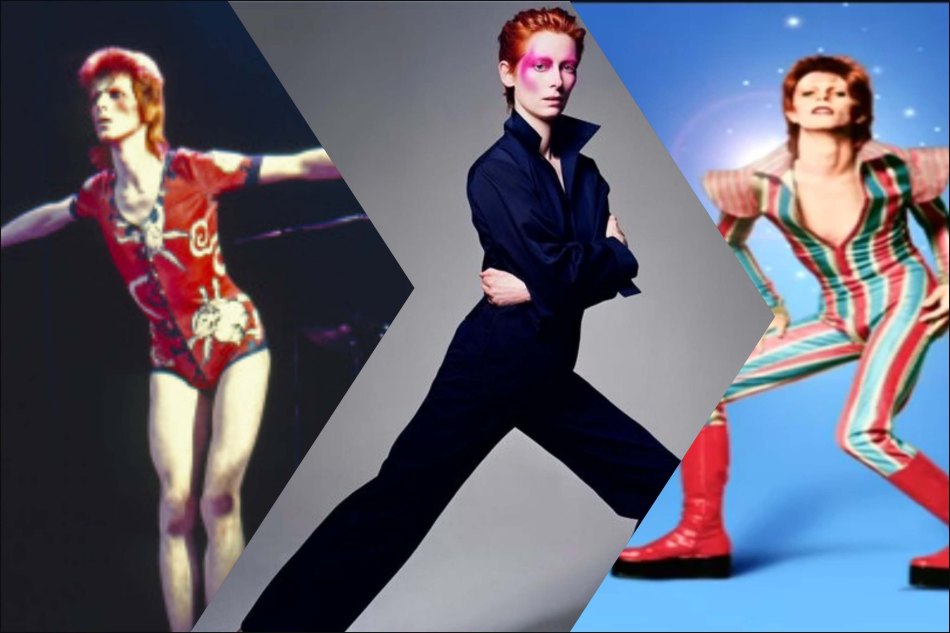 Oscar winner Tilda Swinton idolized David Bowie and touted that they look alike.